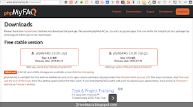 DriveMeca instalando phpMyFAQ en un servidor Linux Centos paso a paso