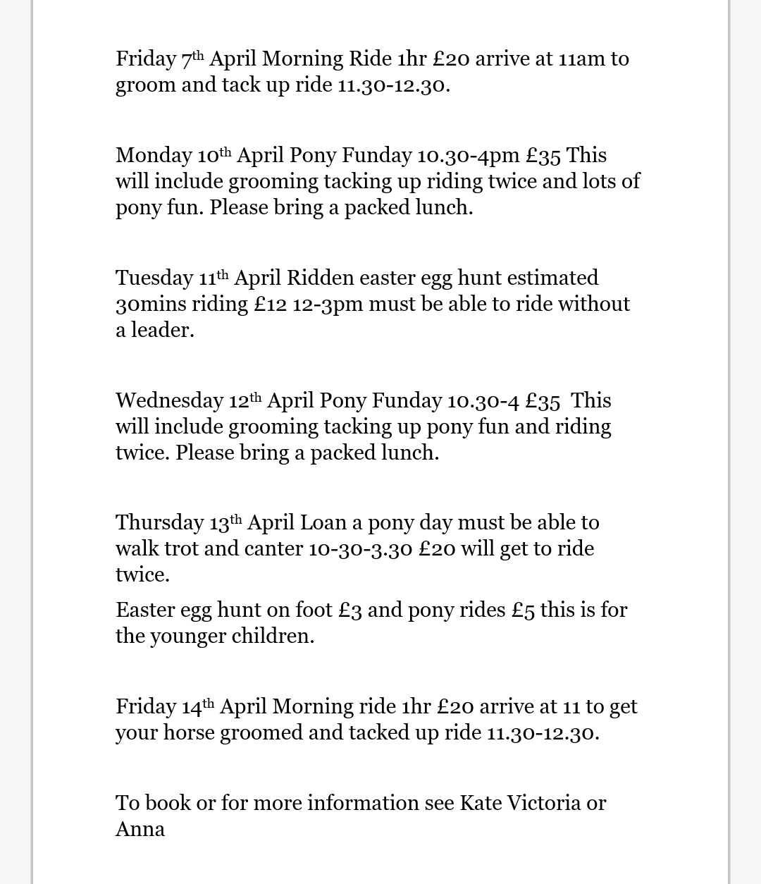 Southborough Lane Stables