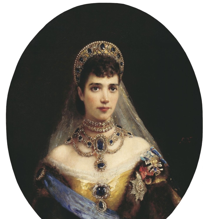 The Daily Diadem: Empress Eugenie's Greek Key Tiara