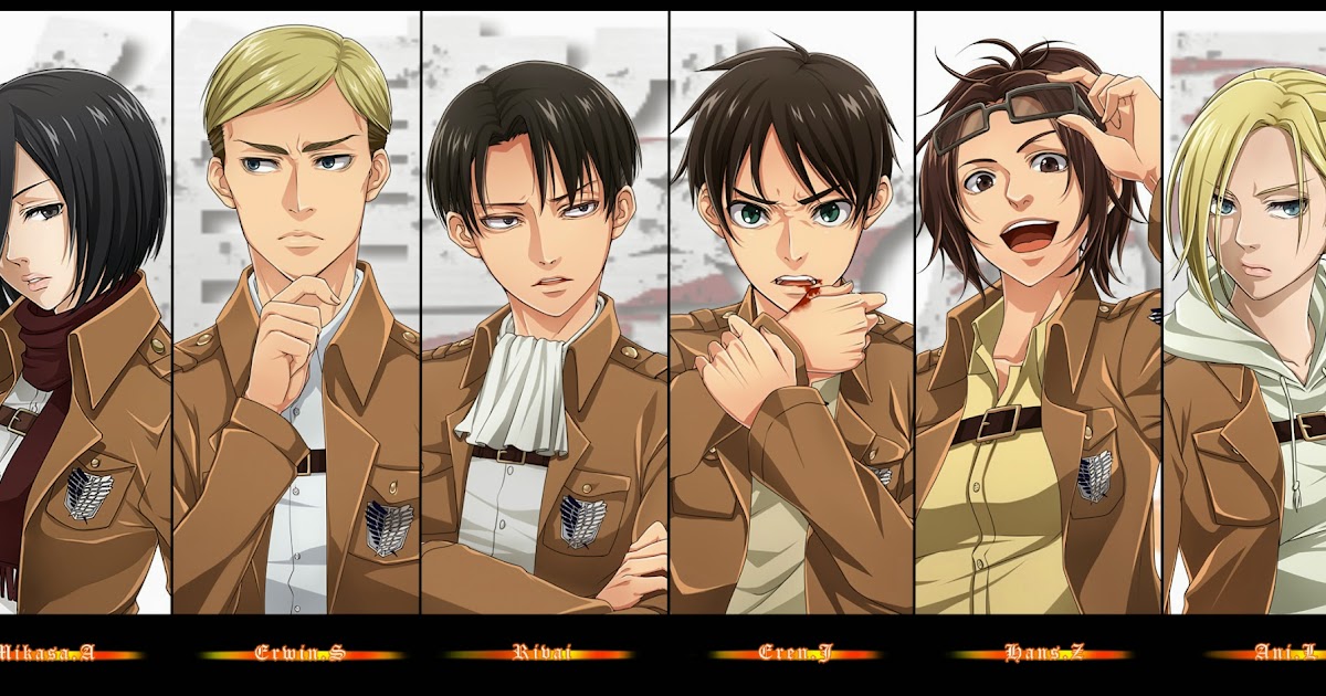 11 Gambar Anime Attack On Titan Levi Koleksi Istimewa