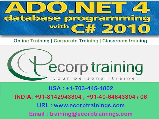 ADO.NET C# 2010 online training 