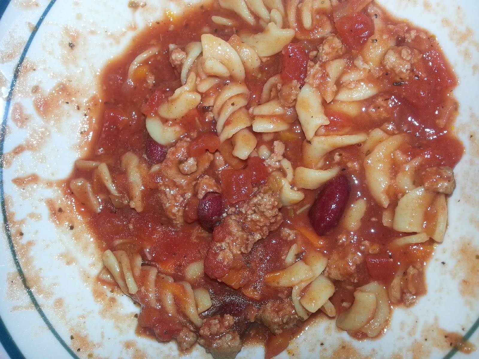 Nicole McDuffie's Fitness Pasta Fagioli Soup Crock Pot Healthy Recipe