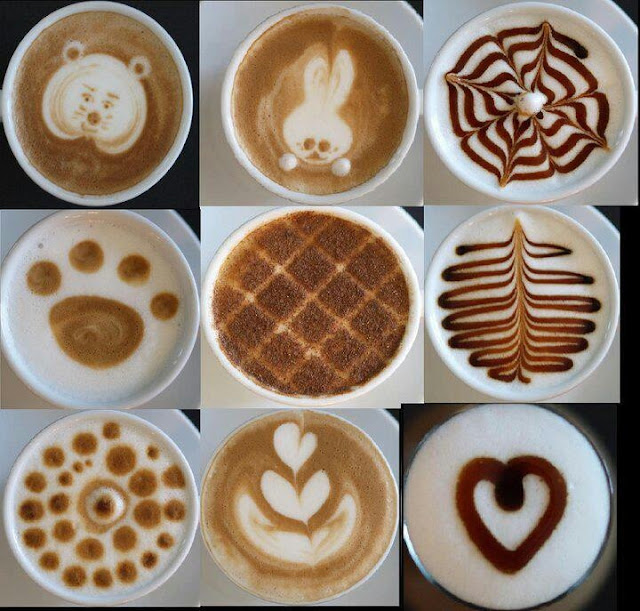 Latte art - como fazer - espuma decorada café expresso