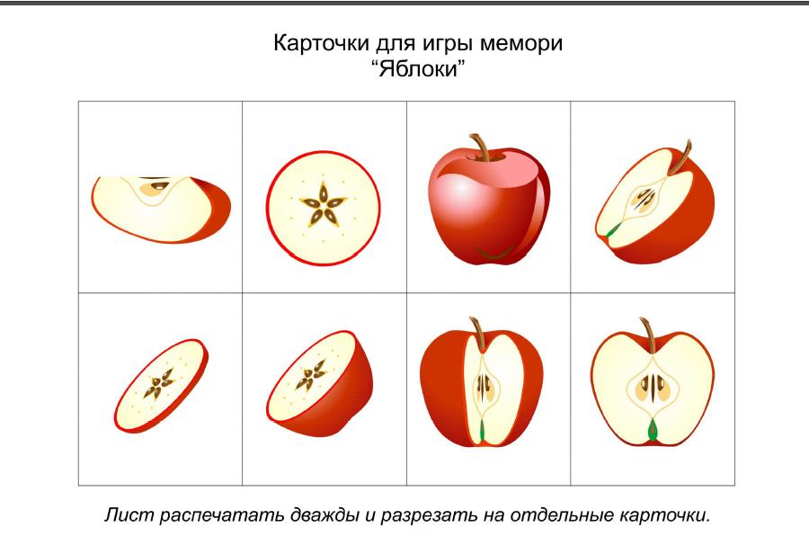 Правила игры в мемори детское с картинками