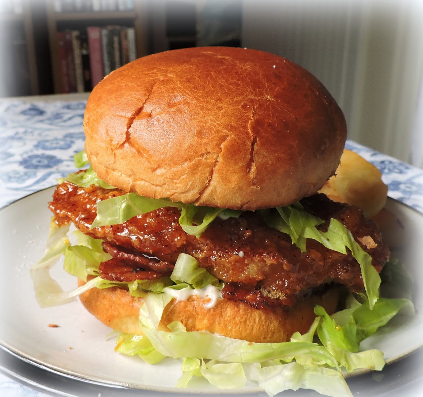 Honey Hot Chicken Burgers | The English Kitchen