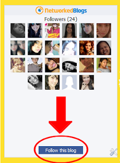 Tutorial: Como seguir pelo NetworkedBlogs - Nuvem de Letras
