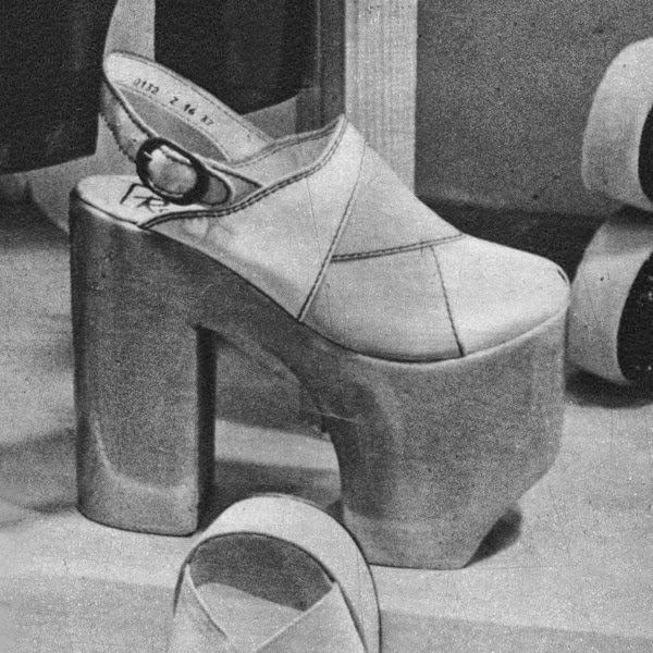 60s platform shoes