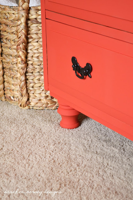 sarah m. dorsey designs: Coral Dresser for the Guest Bedroom