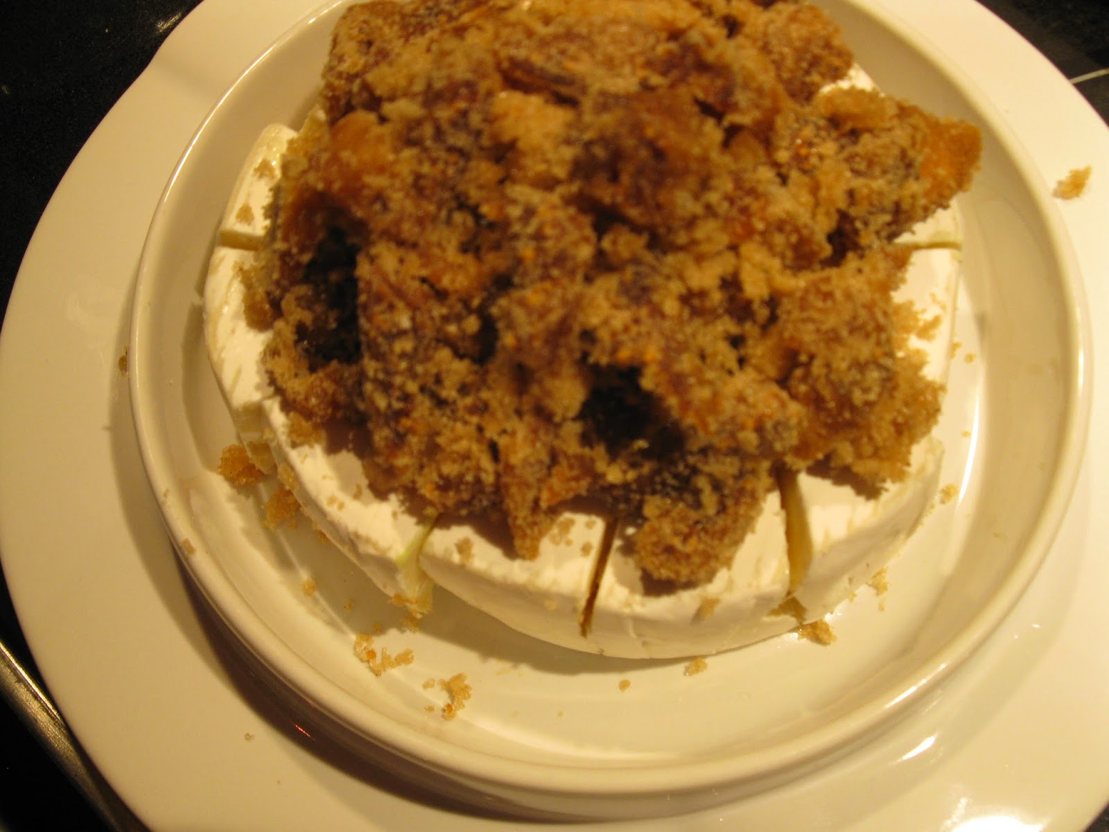 Thel's Kitchen Fig Brie Cheese Hors d'Oeuvres