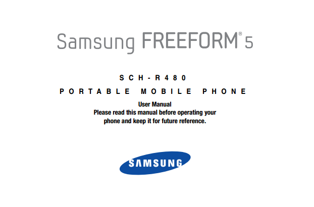 Samsung Freeform 5 Manual 