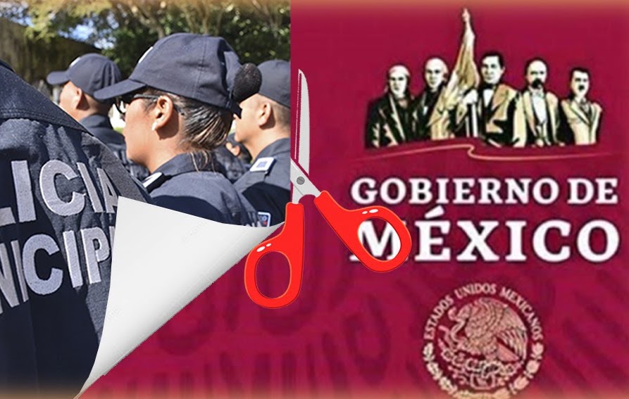 policias, recorte, gobierno federal