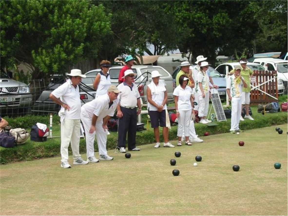 Lawn Bowls South Africa Rolbal at Bay