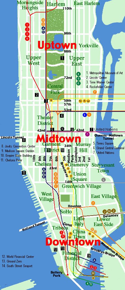 News Tourism World Manhattan Tourist Map On The Road News Tourism World Manhattan Tourist Map On The Road