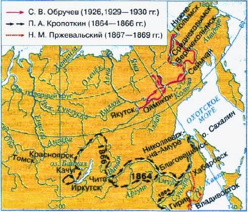 Карта сибири и дальнего востока 17 века