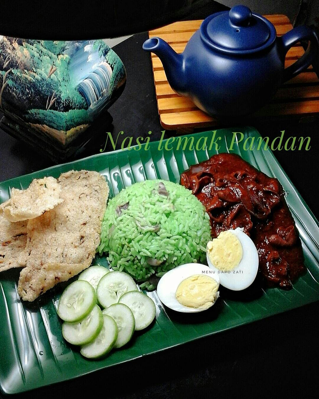 Nasi Lemak Pandan