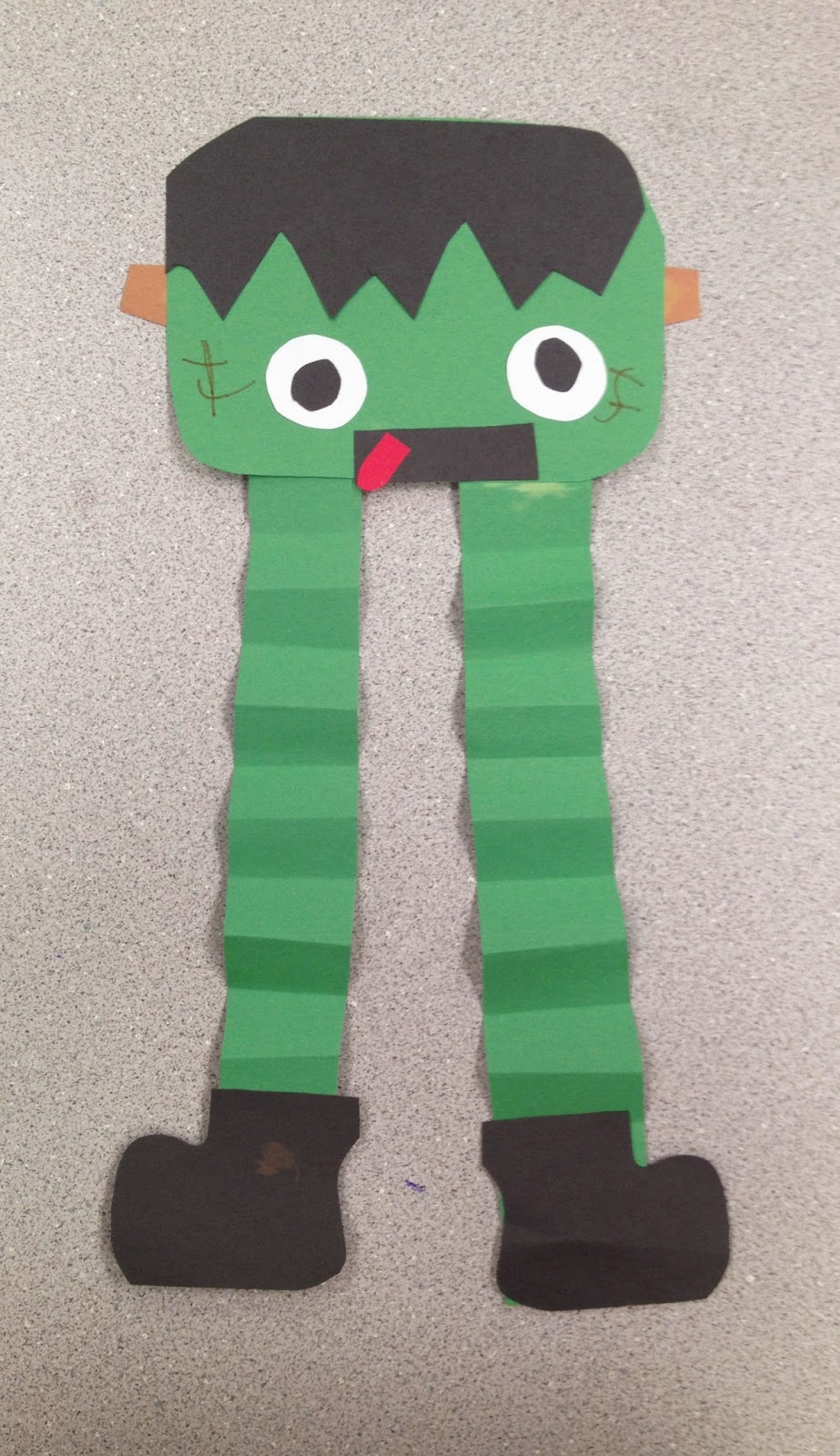 Ms. C's Artroom Halloween Frankenstein's