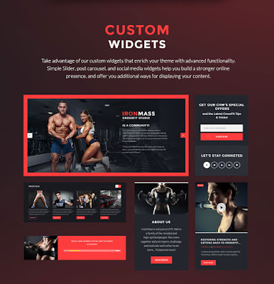 Build Website Muscles With The IronMass – A Professional Sports WordPress Theme