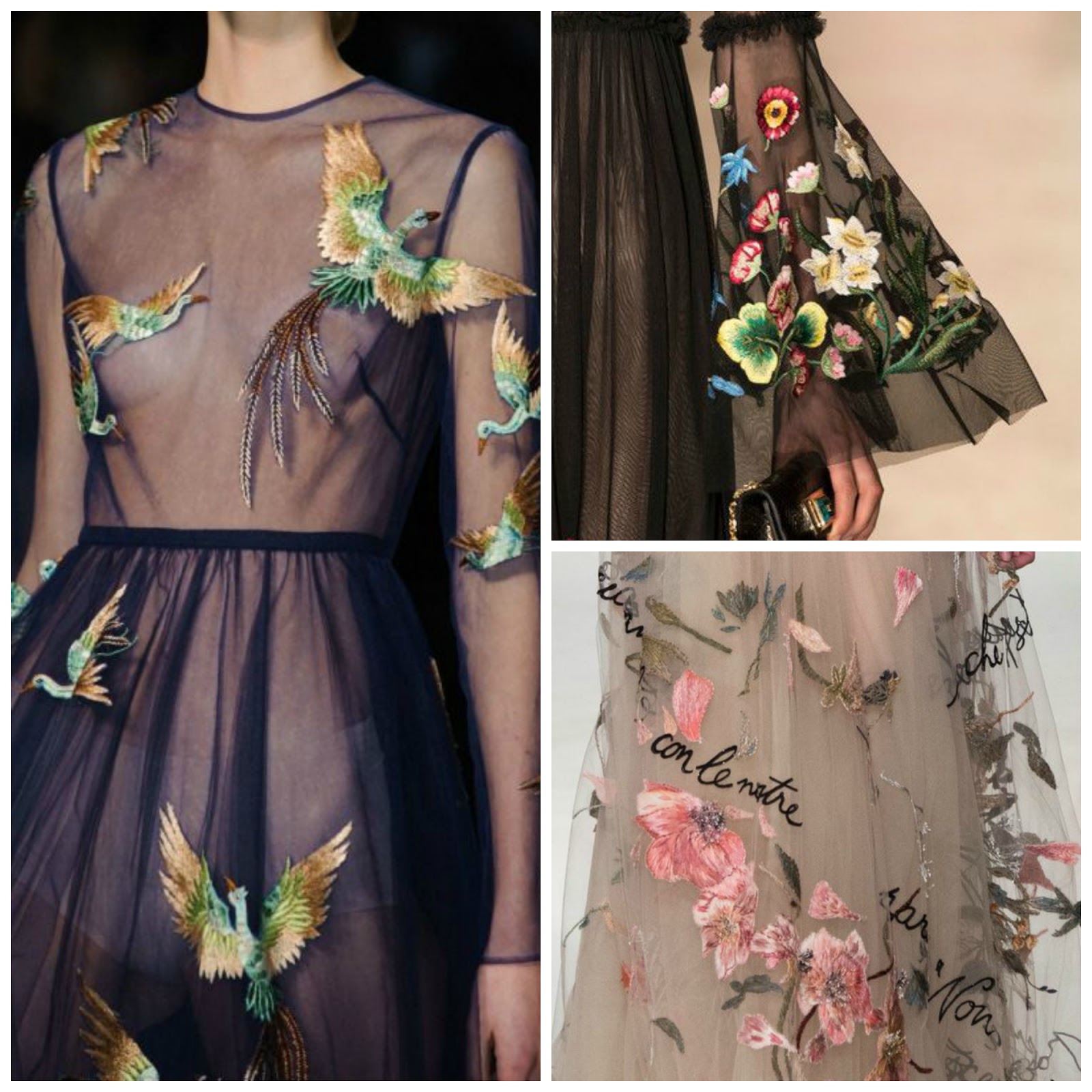 Trash To Couture DIY Embroidery on sheer fabrics with Sulky