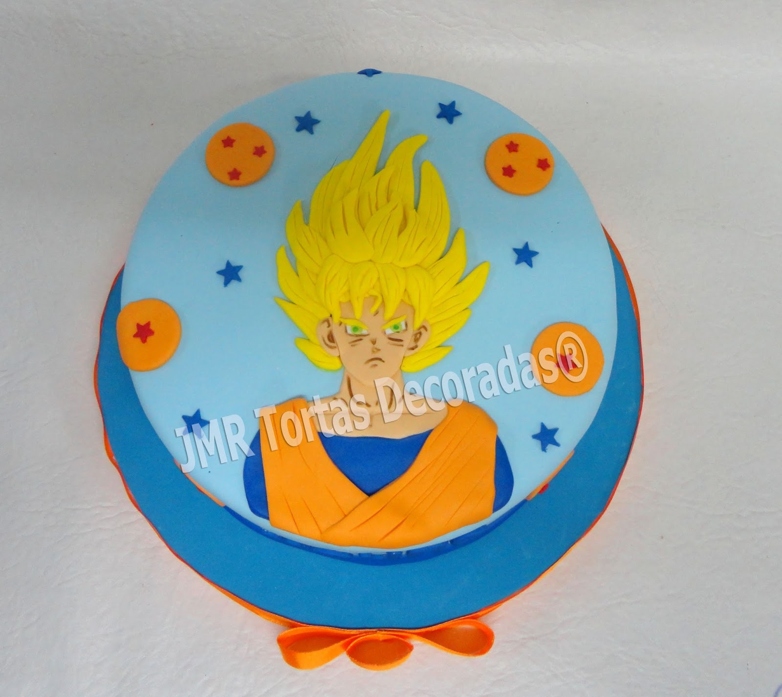 Torta Goku Dragon ball | JMR Tortas Decoradas