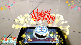 Augmented Reality Birthday Gift Card