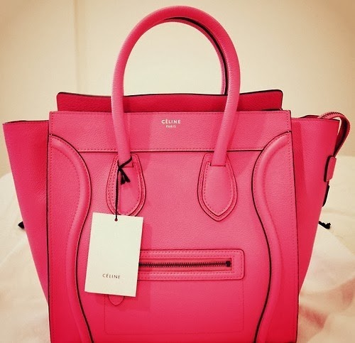 Fashion Lookboock: Céline Pink Bag