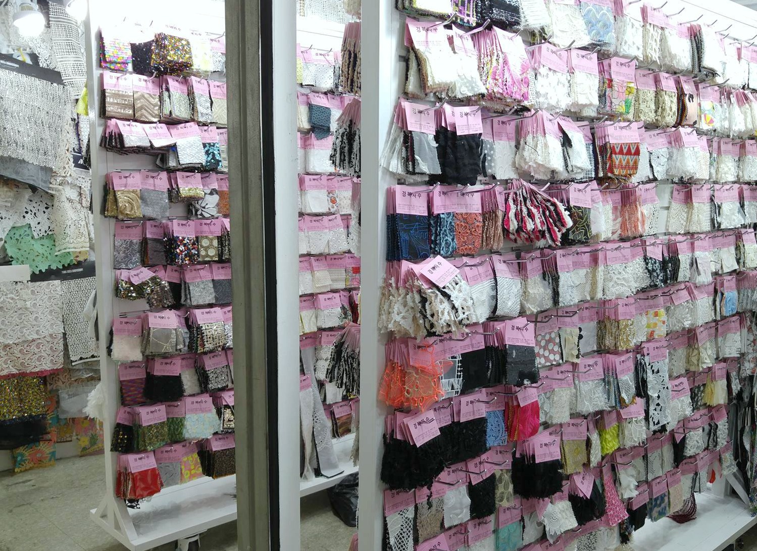 Fabric shopping in Seoul, South Korea A Stitching Odyssey