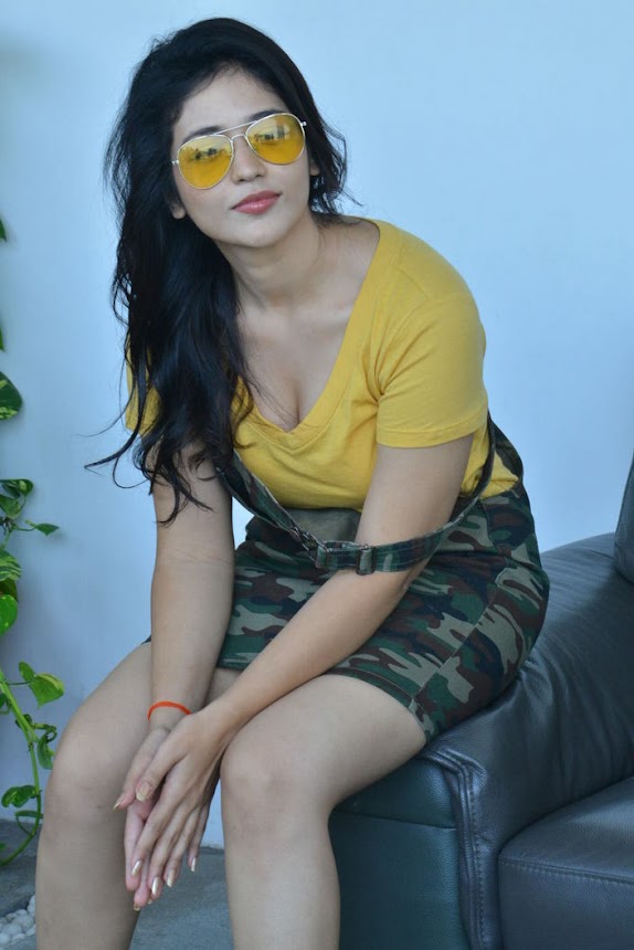 Priyanka Jawalkar at Taxiwaala Movie Press Meet