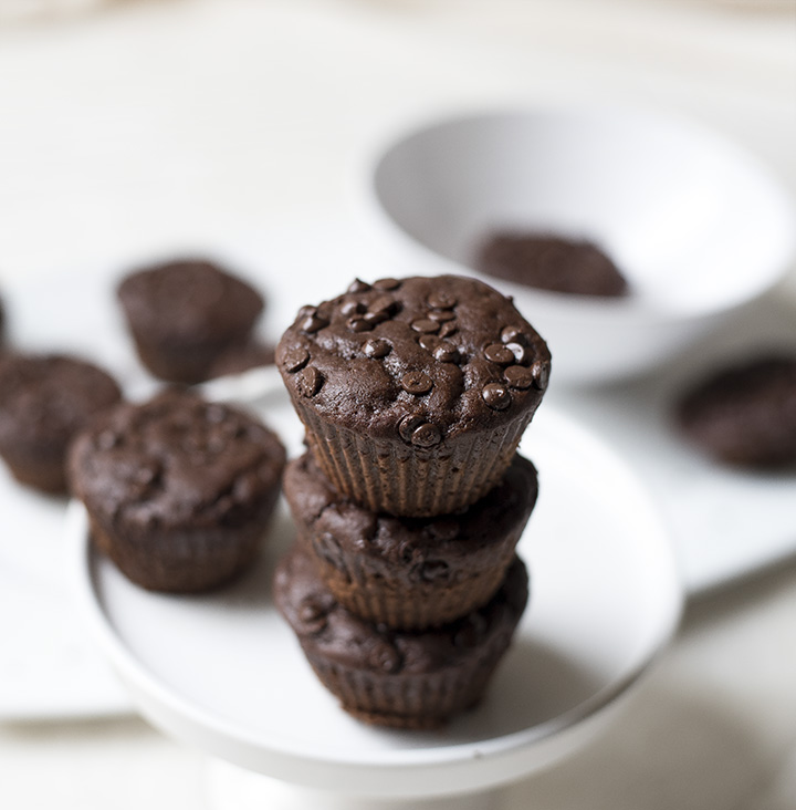 Protein Treats By Nicolette Double Chocolate Fudge Muffins