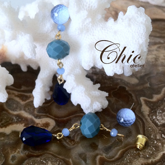 Pendientes desmontables. Diseño de complementos. Pendientes hechos a mano.