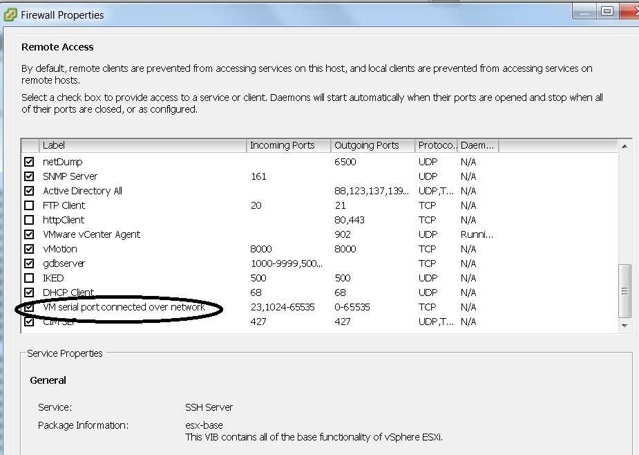 Access Virtual Machine through Console ( Serial Port) PowerCLI and