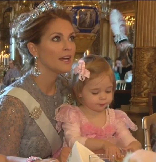 Princess Madeleine and Princess Leonore of Sweden held a My Big Day party with the theme of "Fairytale" (Sagokalas) for Min Stora Dag at the Royal Palace.