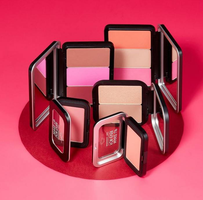 Make Up For Ever Artist Face Color Highlight, Sculpt and Blush Powder