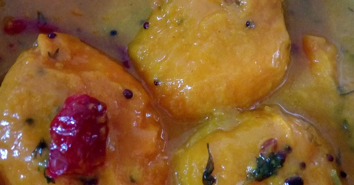 Ambe Upkari or Tangy Mango Curry