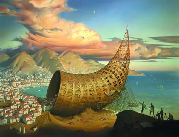 Vladimir Kush 1965 | Russian painter | The Surreal Landscapes