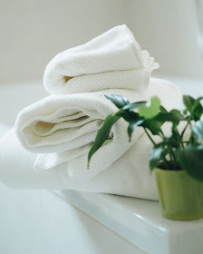 Kushel towel combines the absorbency of beech wood fibers – sustainably raised!-  with  organic cotton. The wood fibers make the towel stay soft, help it absorb more water and increases breathability.