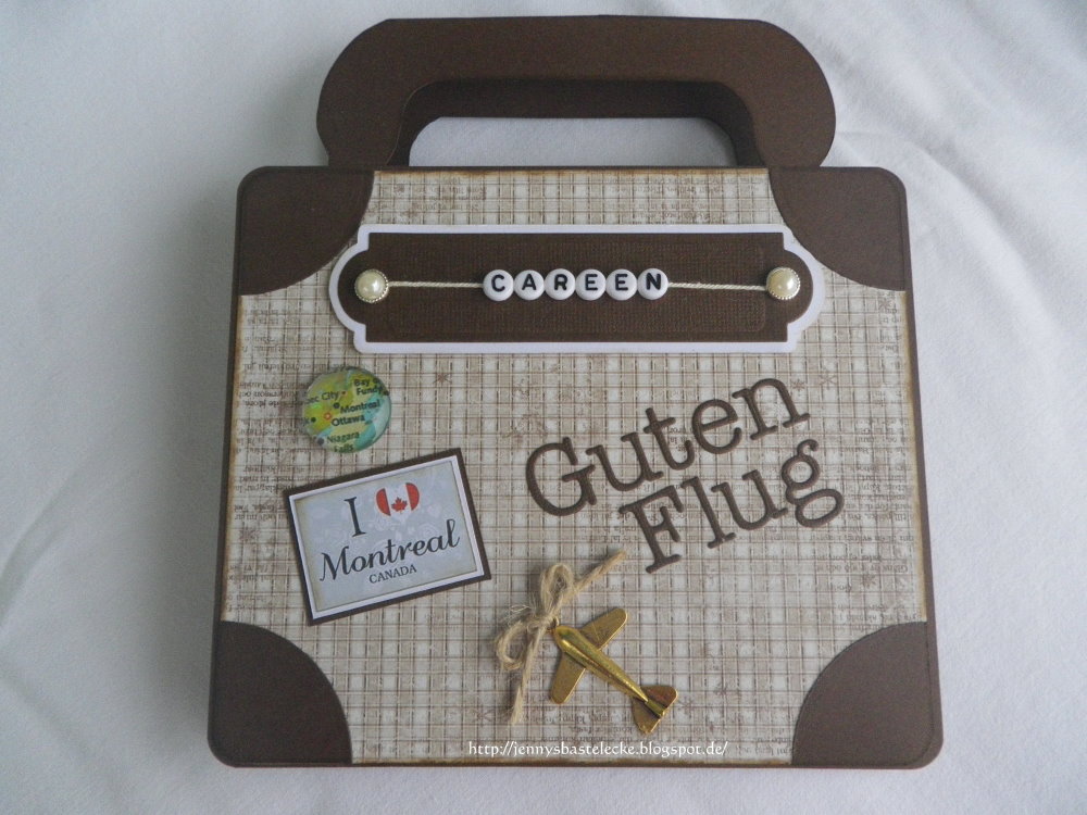 Jenny - Kreativ: Rucksack und Kofferkarte Jenny - Kreativ: Rucksack und Kofferkarte