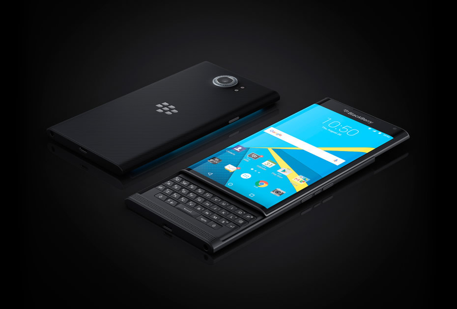 Blackberry Priv android smartphone