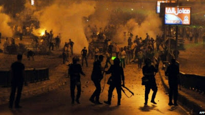 Bentrokan Maut Massa Pro dan Anti Morsi