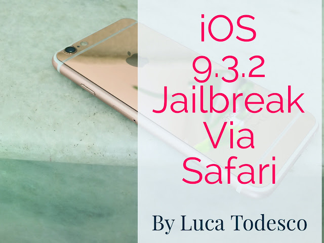 Famous hacker, Luca Todesco has shown jailbreaking his device running iOS 9.3.2 via Safari Browser. The steps are so much easy and fast. The hacker has been teasing the jailbreak community since the release of iOS 9.3 beta.