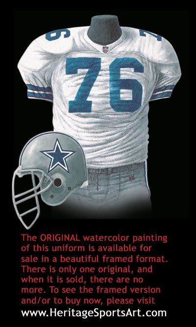 Who do you think of when you think of a Cowboys uniform? The Cowboys navy  jersey was first introduced in 1964 as an alternate uniform…