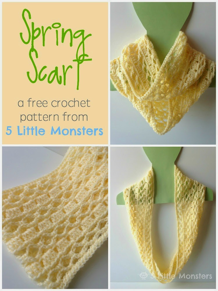 5 Little Monsters: Super Simple Crocheted Clovers