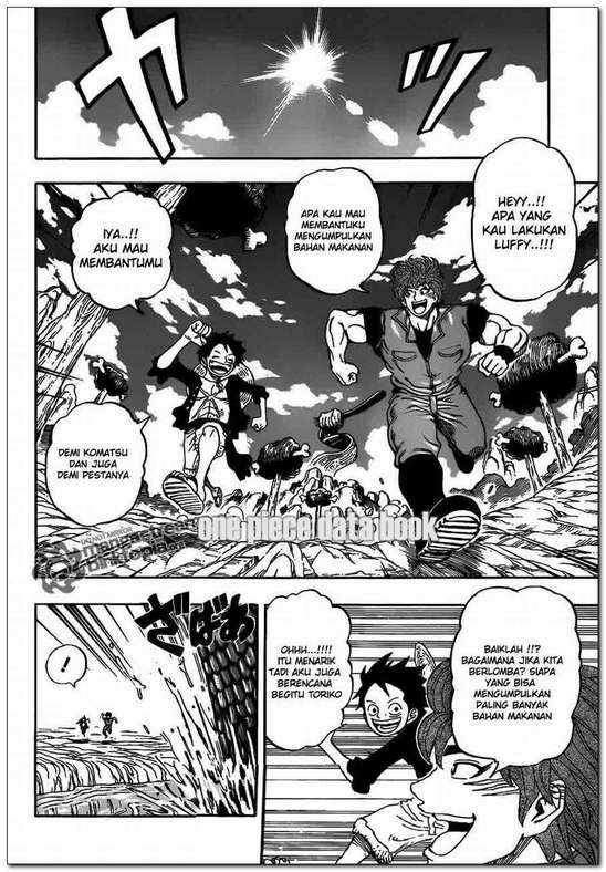 One Piece Data Book One Piece X Toriko