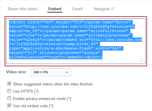 Get Youtube Video ID from Object HTML