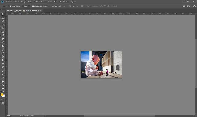 Captura de una imagen de 200x300px al 100% en un monitor de 1440x900px