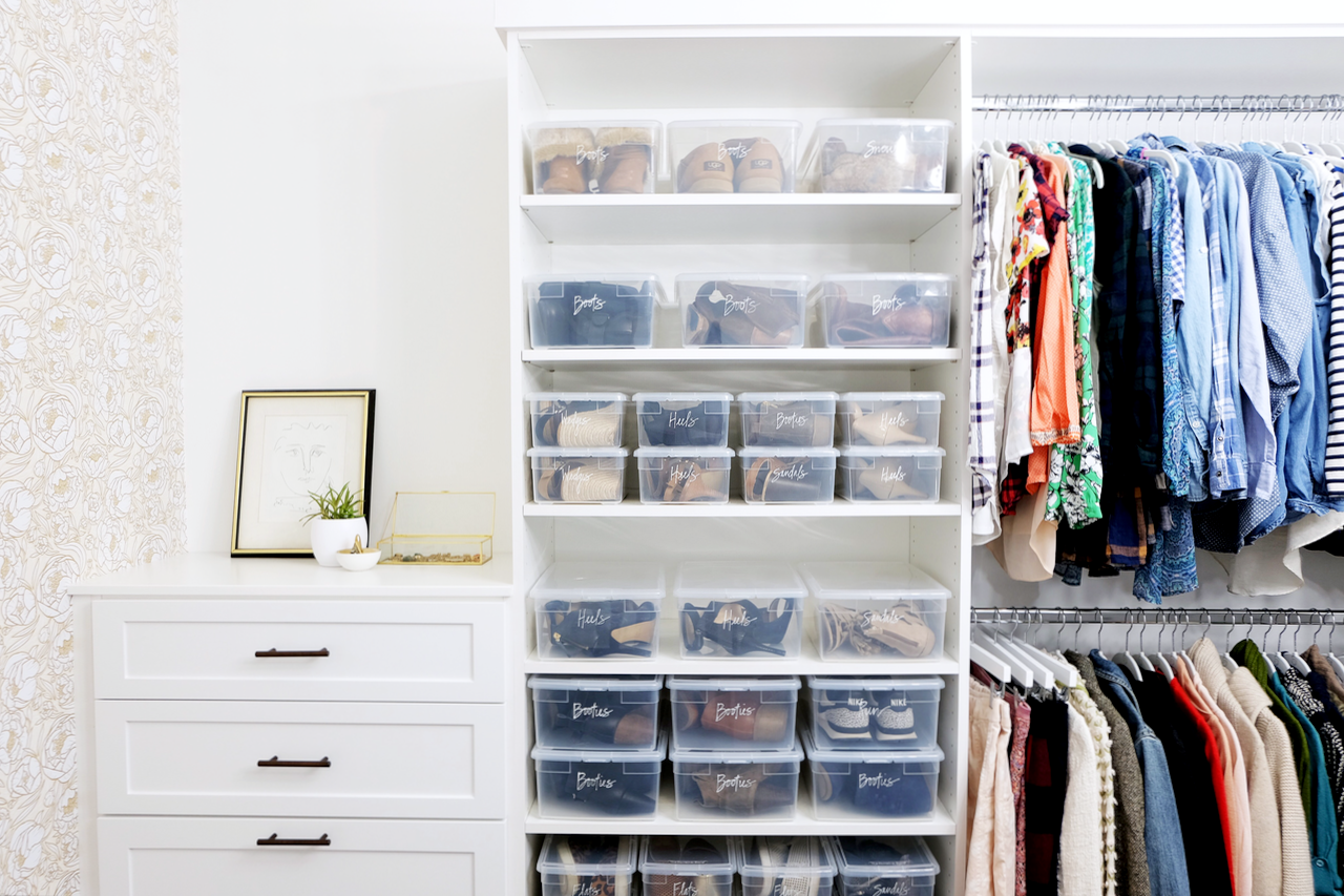 Master Bedroom Closet Organization ~ The Reveal & Surprise Announcement -  Organizing Homelife