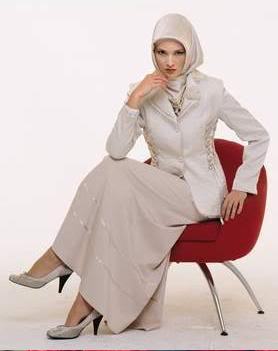 Desain  kemeja muslim wanita  modern  Koleksi Baju Gamis  