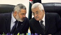 Ismail Haniyeh and Mahmoud Abbas