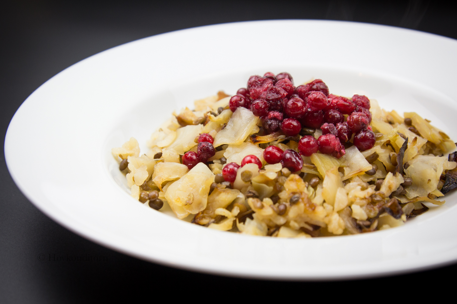 Cabbage Casserole with Lentils
