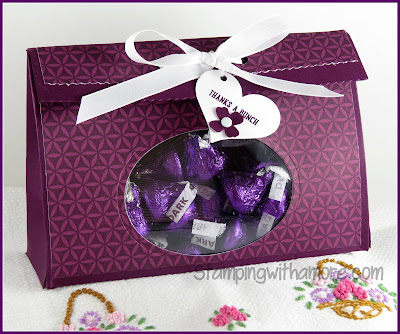 Stampingwithamore: Sweet Kisses Treat Bag/Box