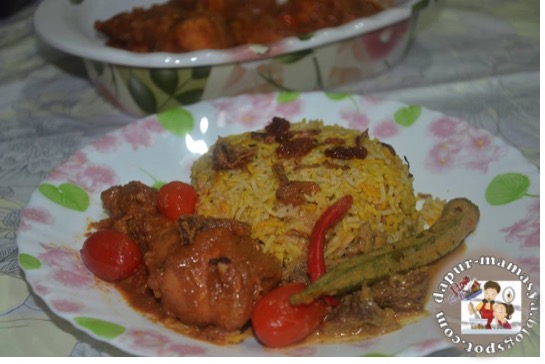 Dapur Mamasya Ayam Masak Beriani Ganding Dg Nasi